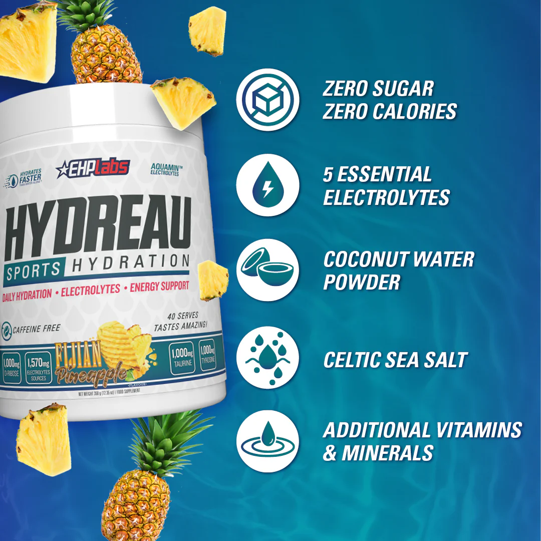 EHP Labs Hydreau — Electrolyte Hydration Powder