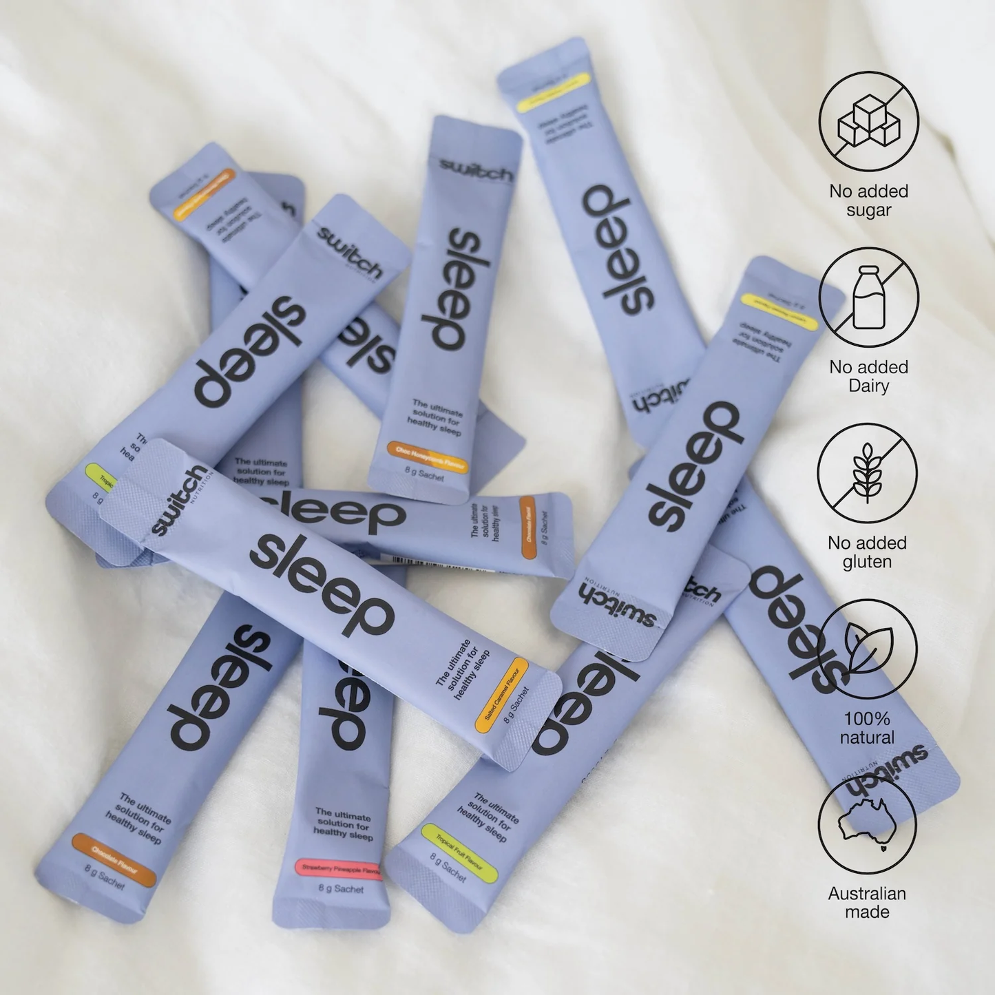 Switch Nutrition Sleep Sachets — Deep Sleep & Recovery Support