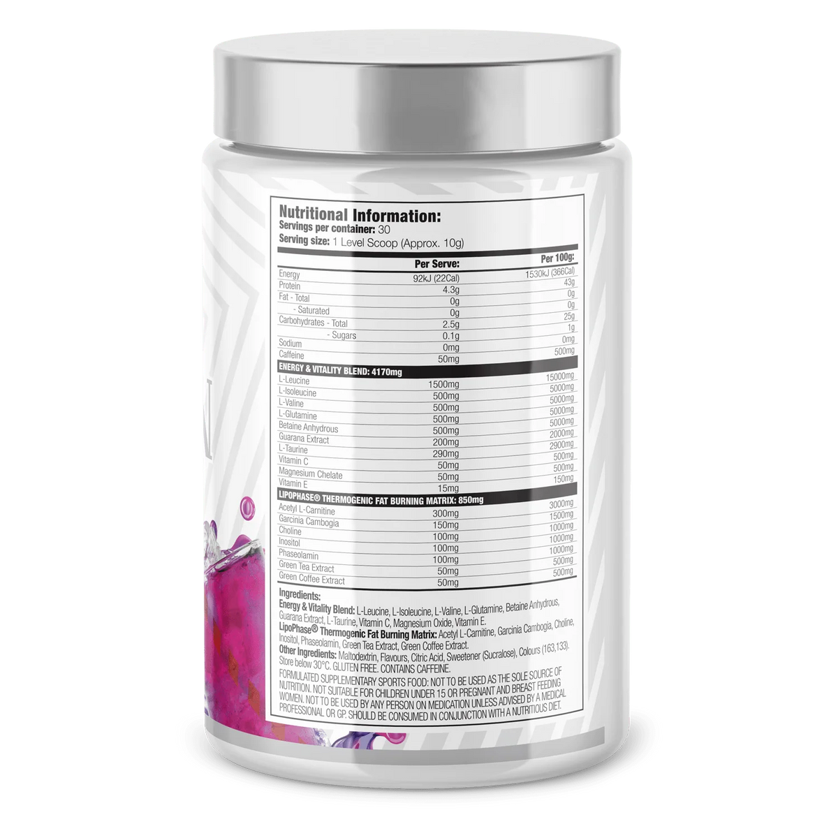 Maxine's Sip N' Burn | Thermogenic Amino Boost