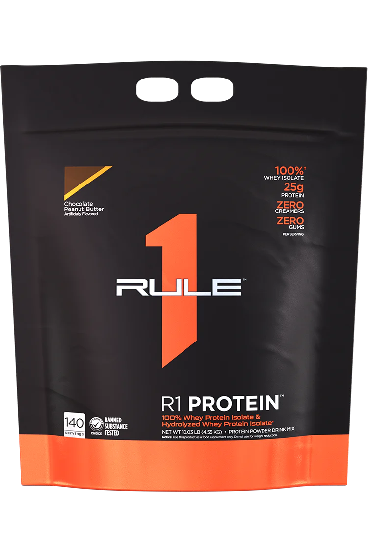 Rule1 Proteins - R1 Protein WPI - Supplements - 10lb - Cave Sports Nutrition
