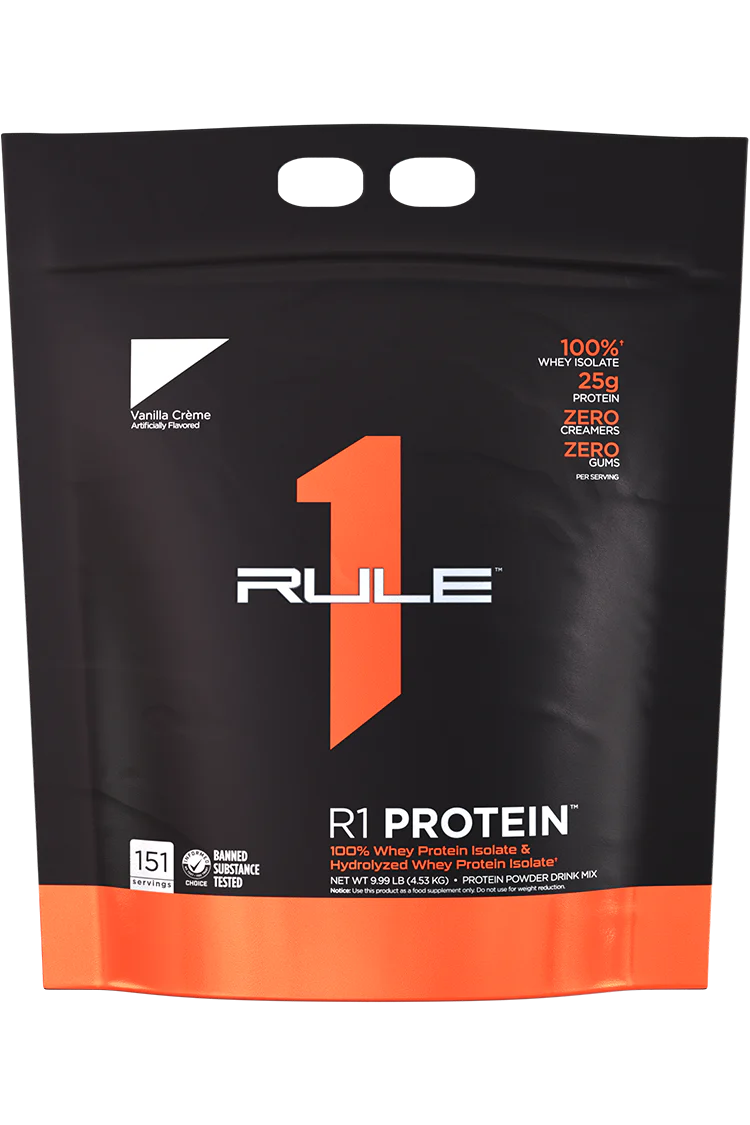 Rule1 Proteins - R1 Protein WPI - Supplements - 10lb - Cave Sports Nutrition