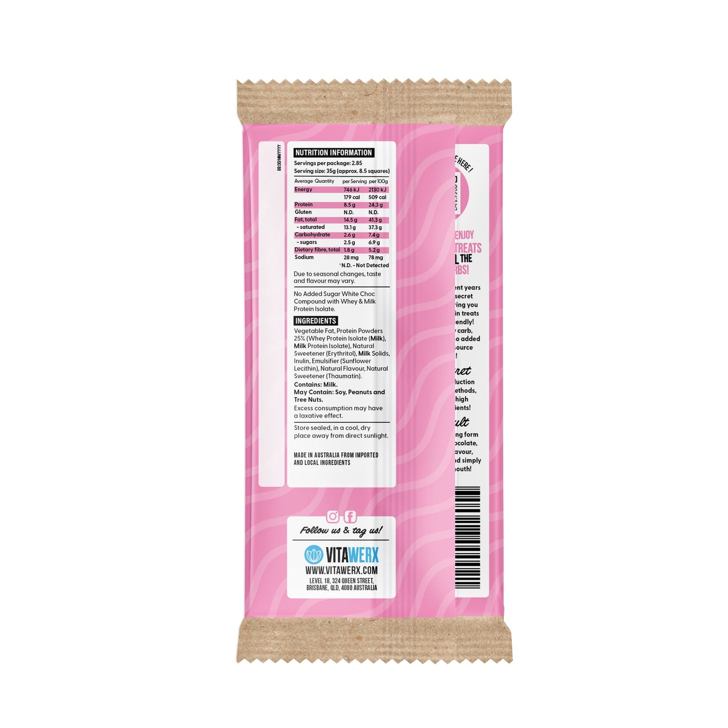 Vitawerx Low Carb Protein Chocolate