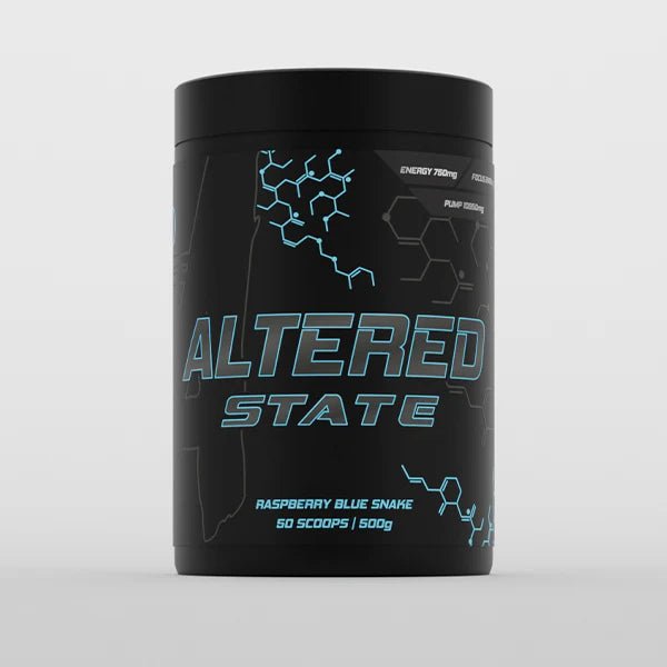 Altered Nutrition - Altered State Pre - Workout - Supplements - 50 Serves - Cave Sports Nutrition