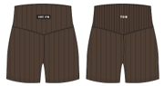 Bike Shorts - Cave Merch - Merchandise - Chocolate - Cave Sports Nutrition