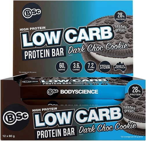 BSc - High Protein Low Carb Bar - Cafe - 60g - Cave Sports Nutrition