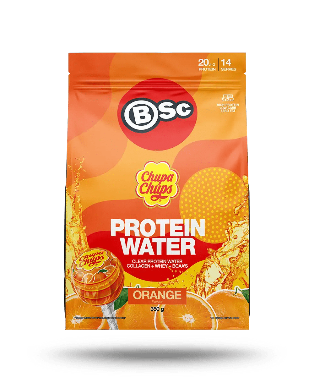 BSc x Chupa Chups Protein Water - Supplements - Orange / 350g - Cave Sports Nutrition