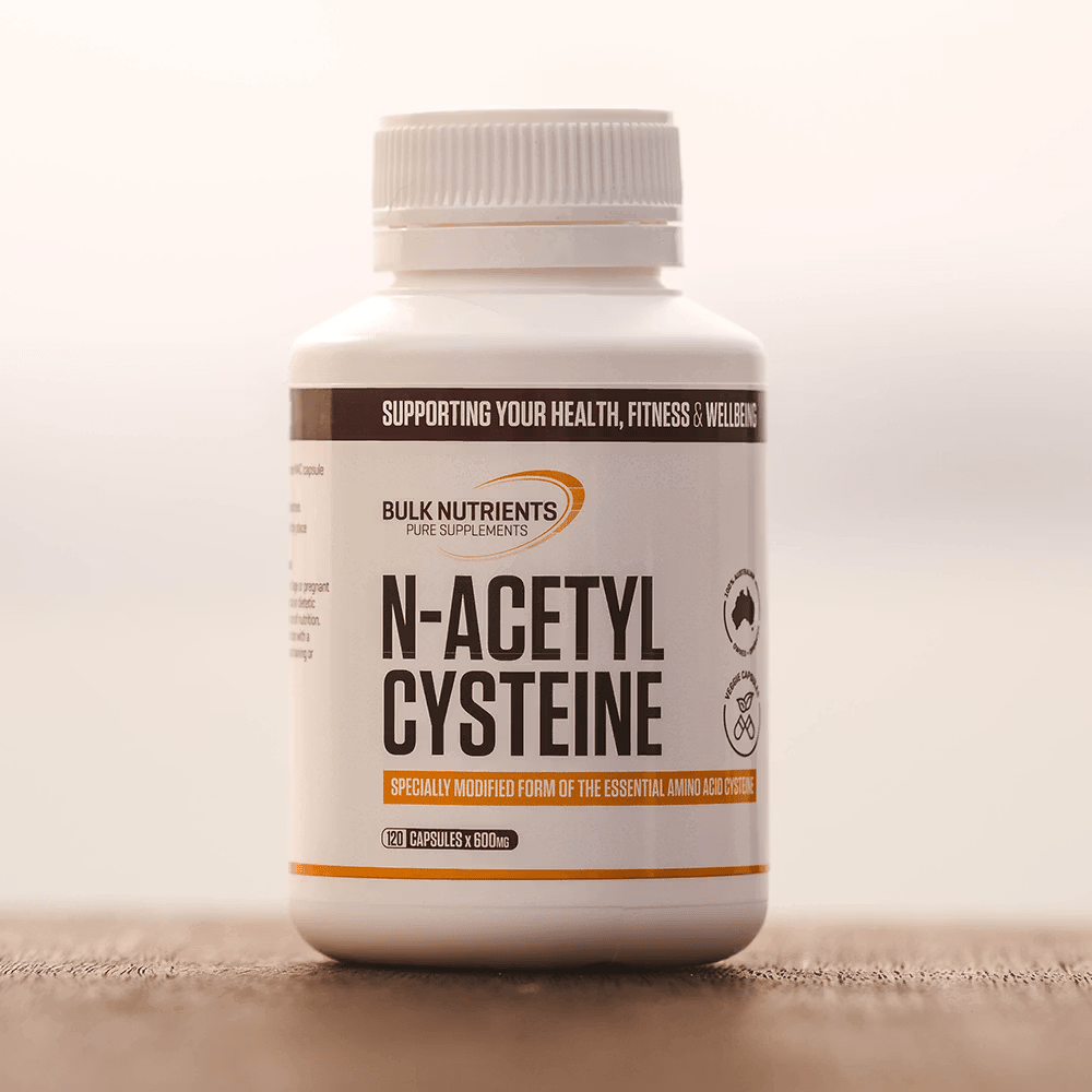 Bulk Nutrients N - Acetyl Cysteine (NAC) Capsules - Supplements - Cave Sports Nutrition