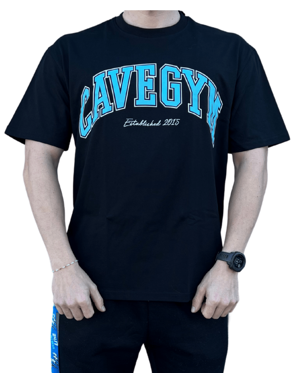 Cave Gym Est. 2015 T-Shirt - Merchandise - Black - Cave Sports Nutrition