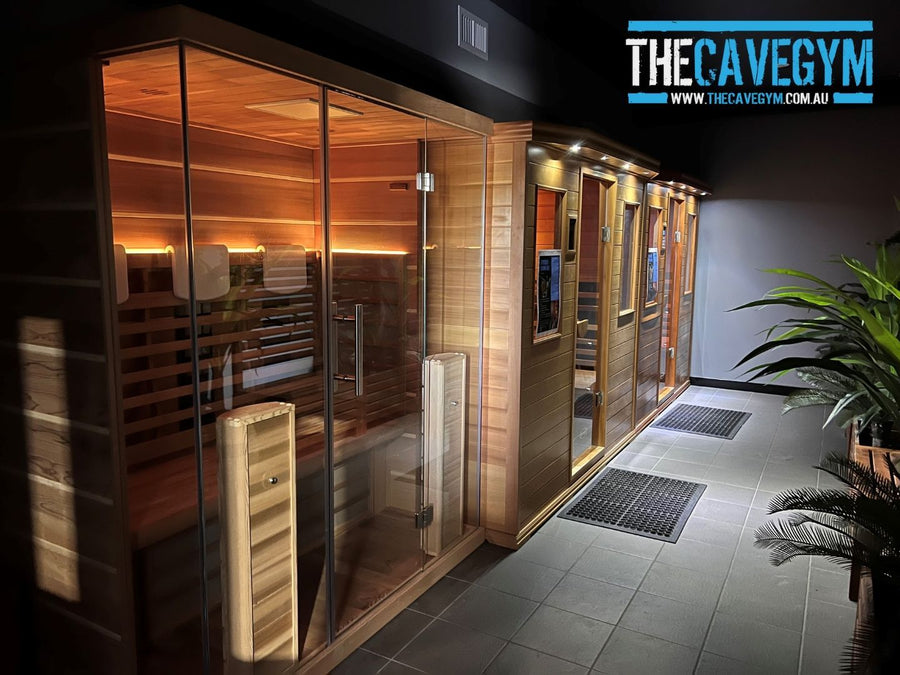 Saunas at The Cave Gym