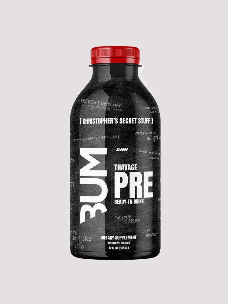 Cbum - Thavage Pre - Workout RTD - Supplements - 355ml - Cave Sports Nutrition