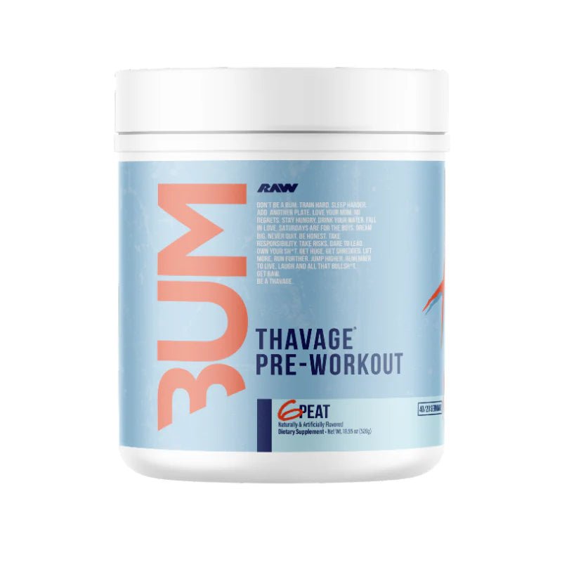 Cbum - Thavage Pre - Workout - Supplements - 40 Serves - Cave Sports Nutrition