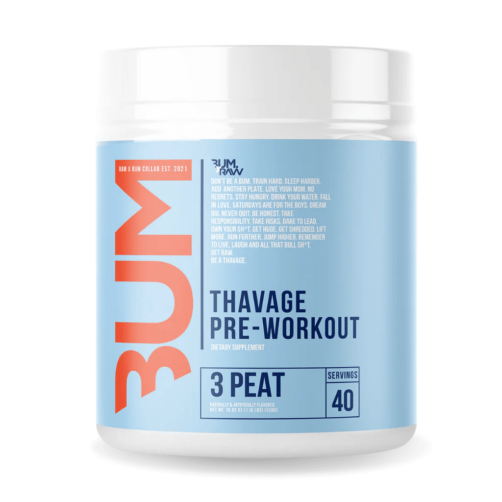 Cbum - Thavage Pre - Workout - Supplements - 40 Serves - Cave Sports Nutrition