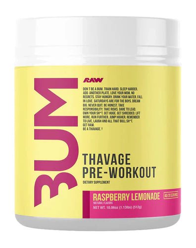 Cbum - Thavage Pre - Workout - Supplements - 40 Serves - Cave Sports Nutrition