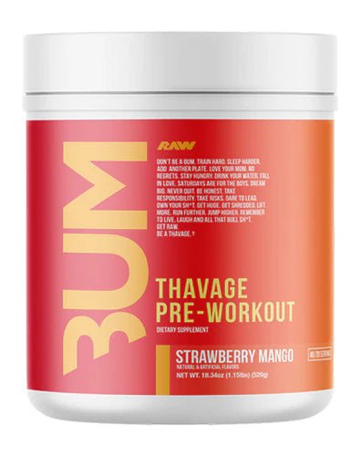 Cbum - Thavage Pre - Workout - Supplements - 40 Serves - Cave Sports Nutrition