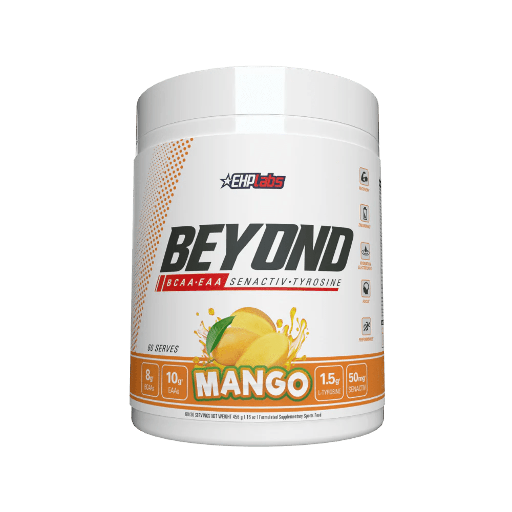EHP Labs - Beyond BCAA+EAA Intra - Workout - Supplements - Mango - Cave Sports Nutrition