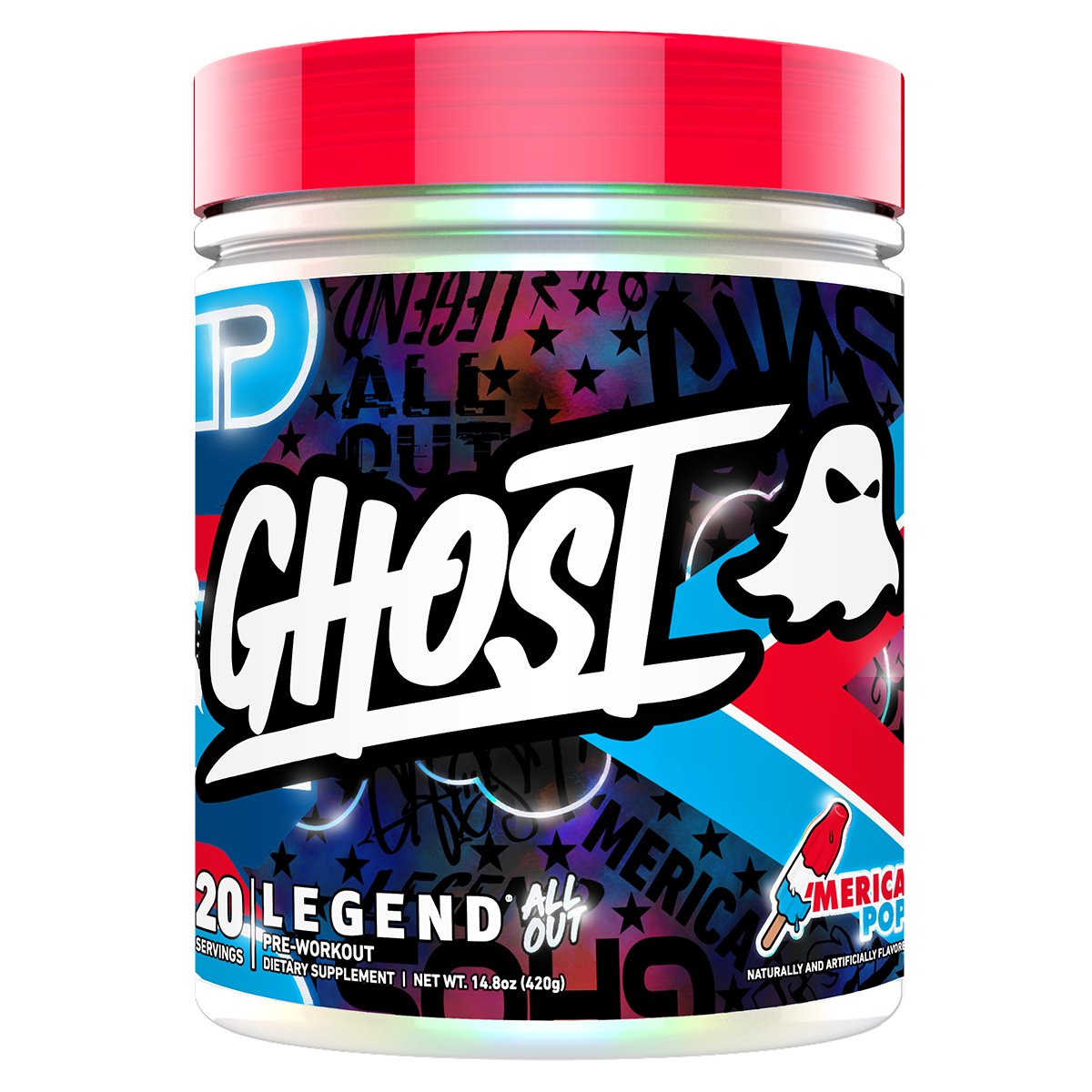 Ghost Lifestyle - Legend All Out - Supplements - 20 Serves - Cave Sports Nutrition