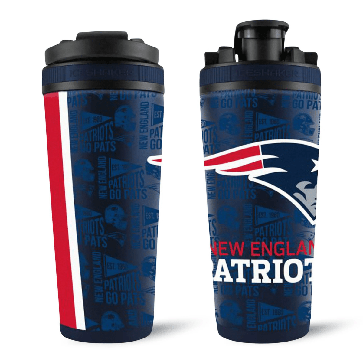 Ice Shaker - NFL 4D Shaker Stainless Steel - Merchandise - 768ml - Cave Sports Nutrition