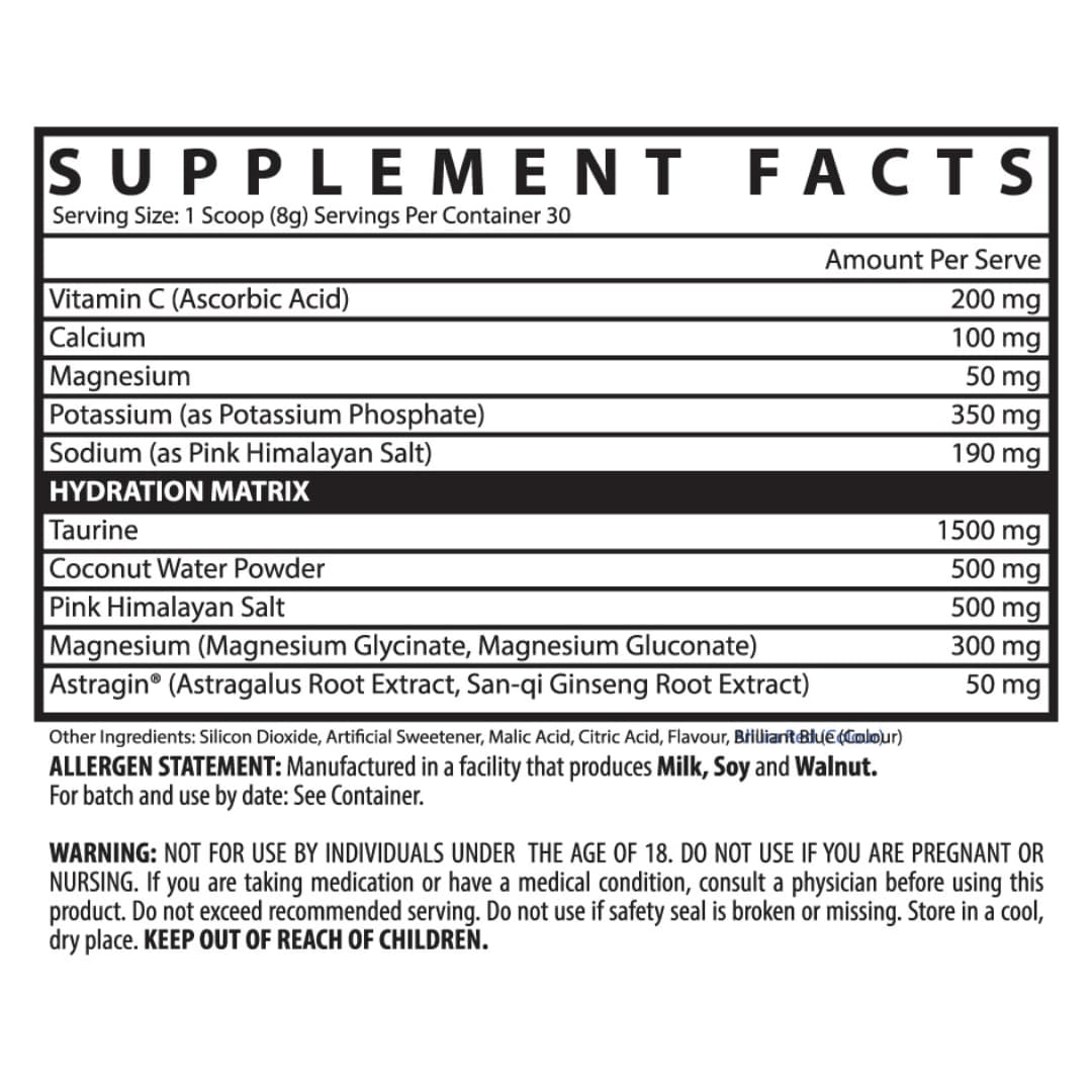 Inspired - Hydrate - Supplements - Lime - Cave Sports Nutrition