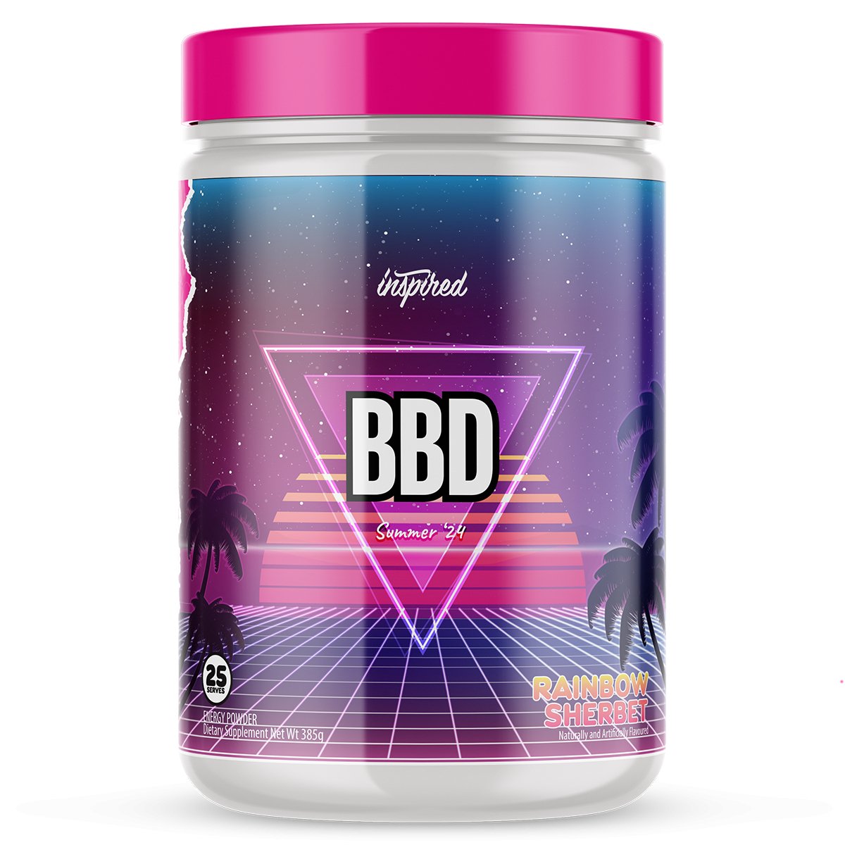 Inspired Nutraceuticals - BBD (Big Black DVST8) - Supplements - 25 Serves - Cave Sports Nutrition