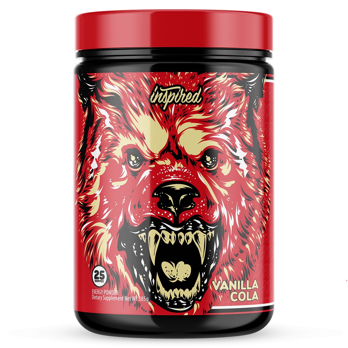 Inspired Nutraceuticals - BBD (Big Black DVST8) - Supplements - 25 Serves - Cave Sports Nutrition