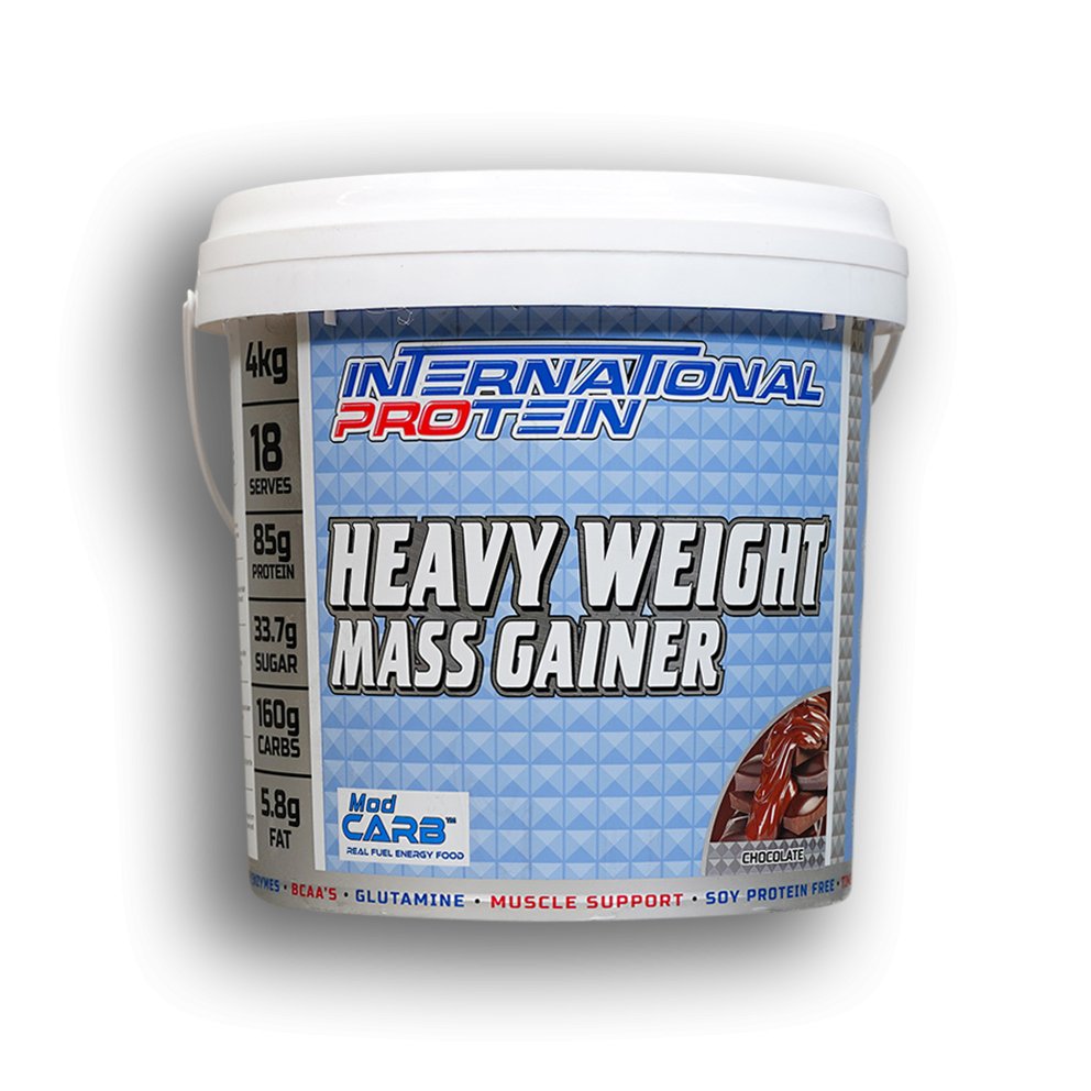 International Protein - Heavyweight Mass Gainer - Supplements - 4kg - Cave Sports Nutrition