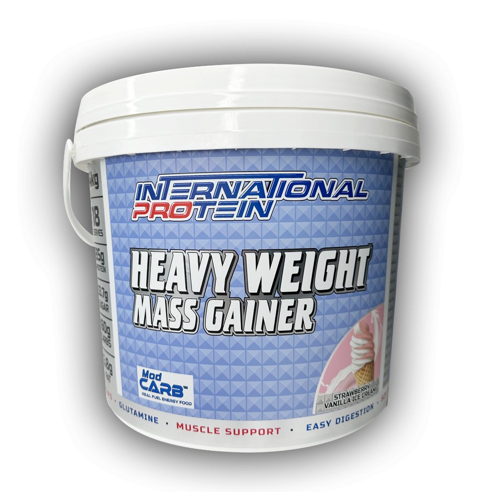 International Protein - Heavyweight Mass Gainer - Supplements - 4kg - Cave Sports Nutrition