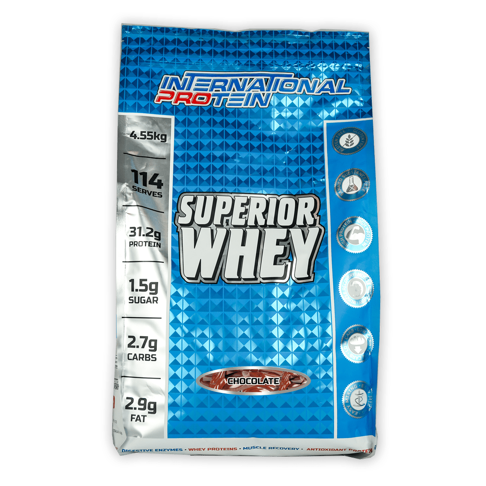 International Protein - Superior Whey - Supplements - 114 Serves - Cave Sports Nutrition