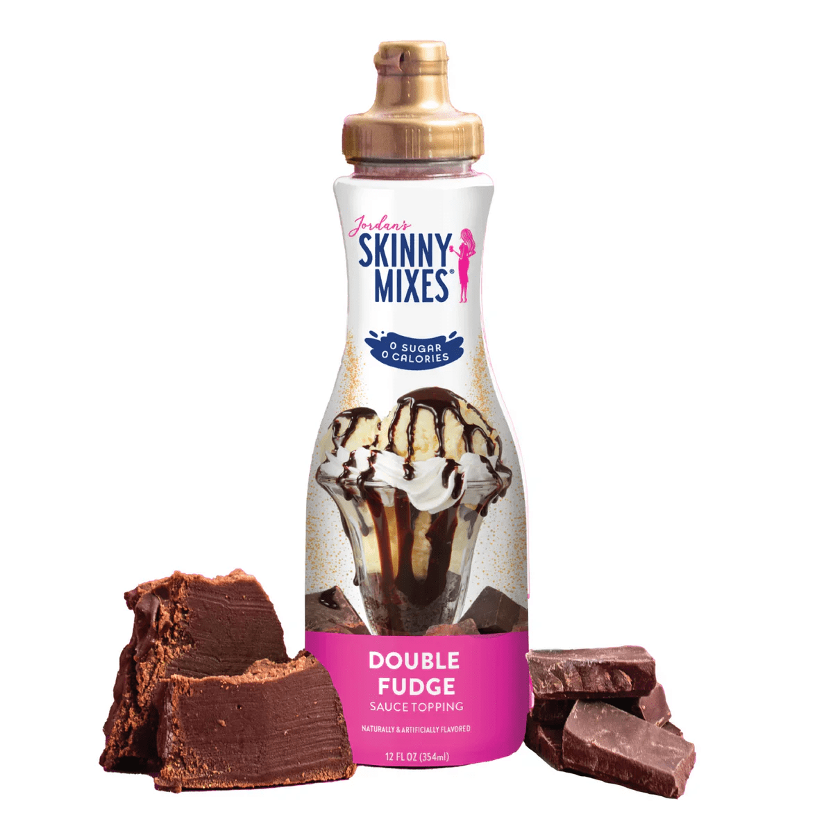 Jordan's Sugar Free Sauce - Supplements - Double Fudge - Cave Sports Nutrition
