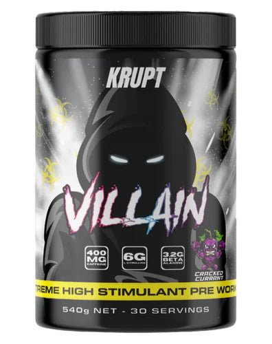 Krupt - Villain - Supplements - Cracked Currant - Cave Sports Nutrition