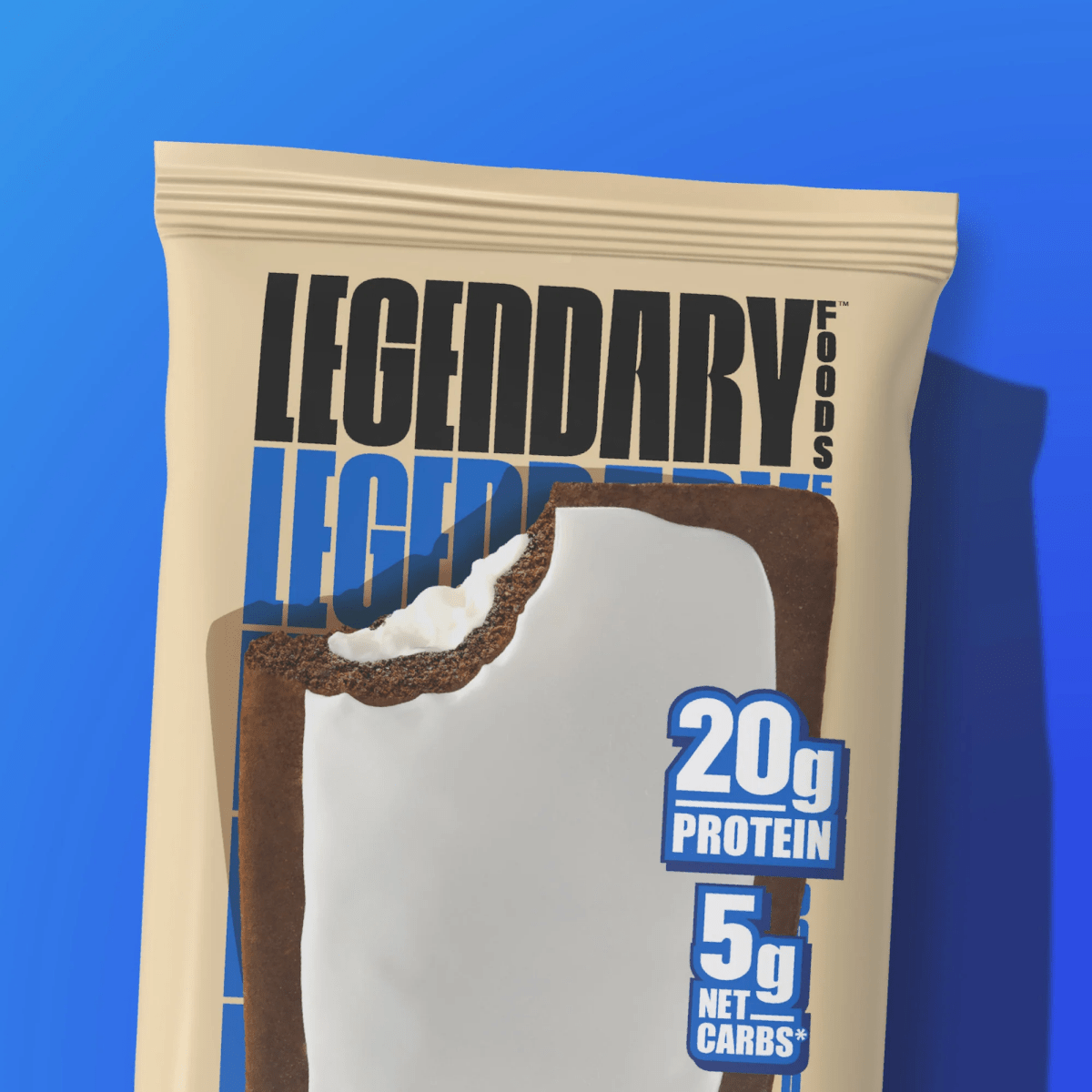 Legendary Foods - Protein Pastry - Cafe - Cookies & Cream - Cave Sports Nutrition