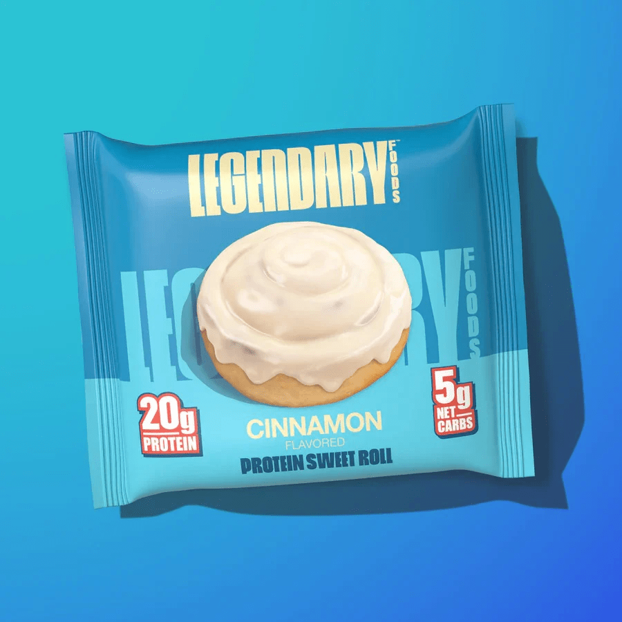 Legendary Foods - Protein Sweet Roll - Cafe - Cinnamon - Cave Sports Nutrition