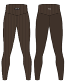 Leggings - Cave Merch - Merchandise - Chocolate - Cave Sports Nutrition