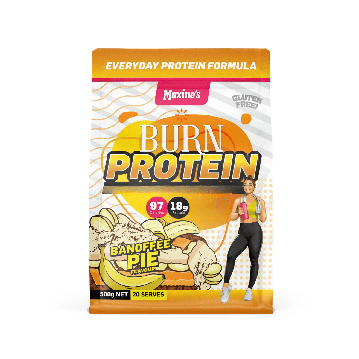 Maxine's - Burn Protein - Supplements - 500g - Cave Sports Nutrition