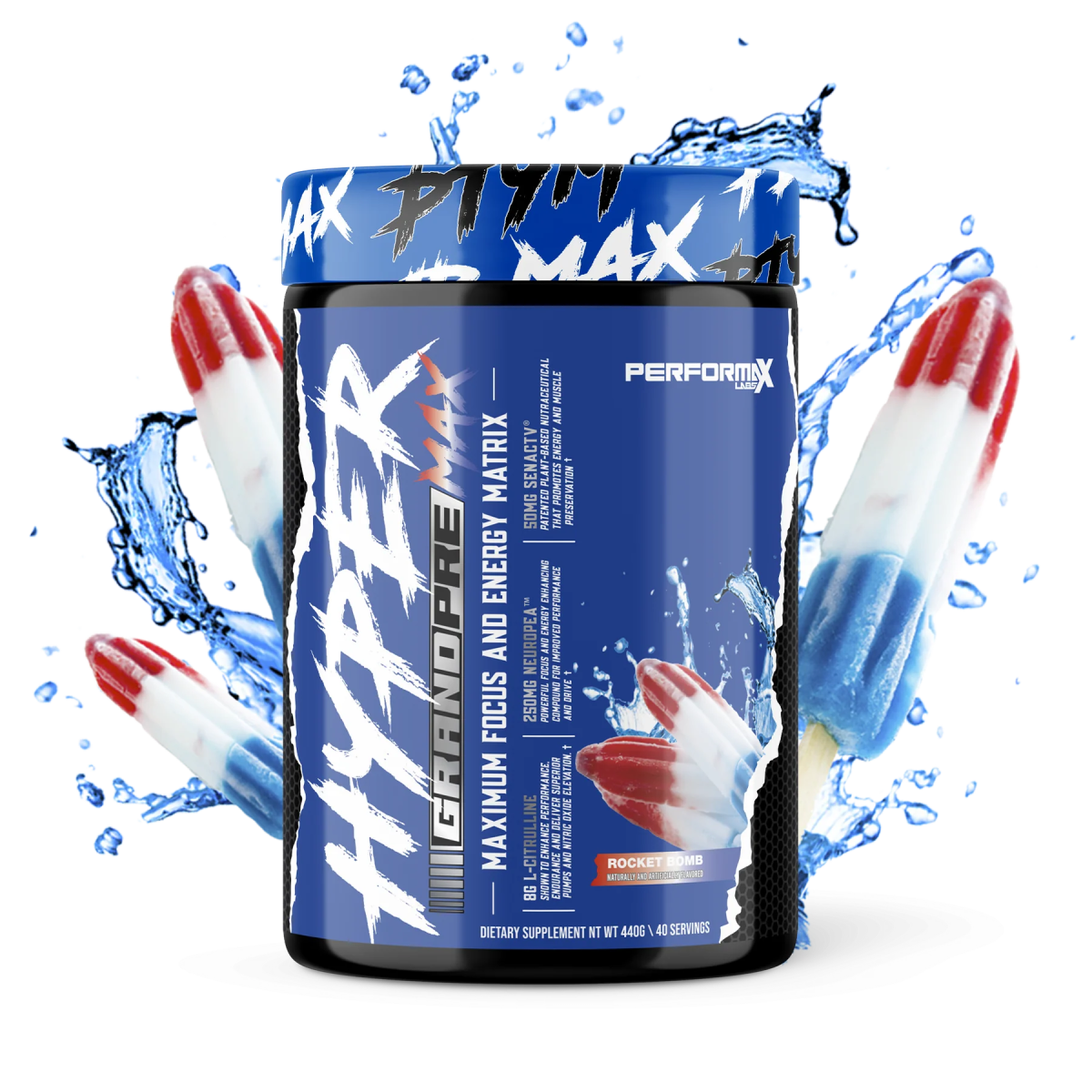 Performax Labs - HyperMax Grand Pre - Supplements - 40 Serves - Cave Sports Nutrition