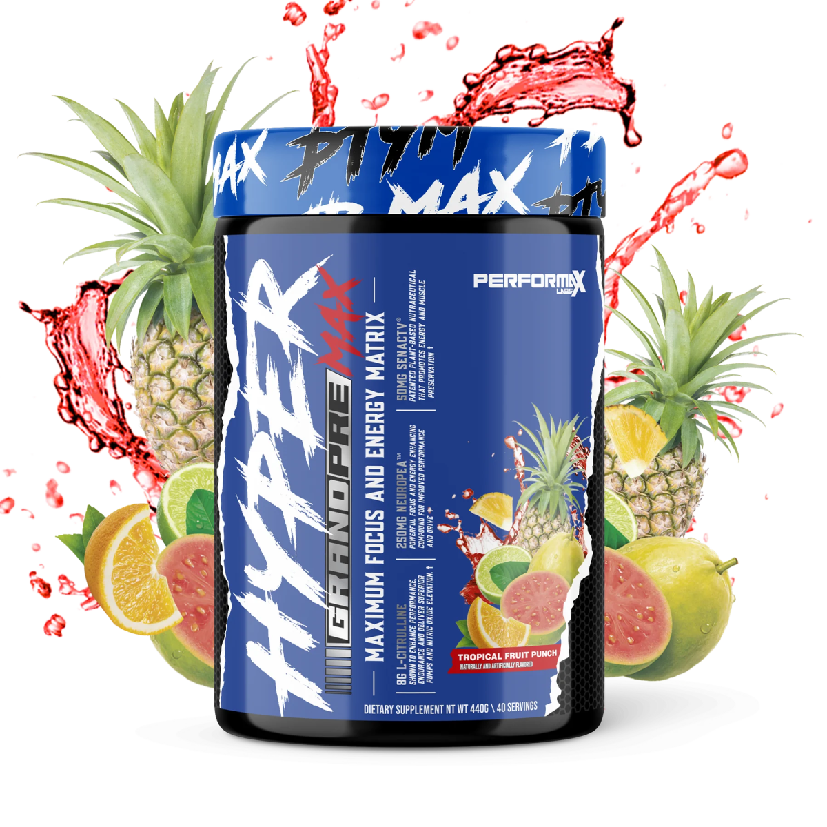 Performax Labs - HyperMax Grand Pre - Supplements - 40 Serves - Cave Sports Nutrition