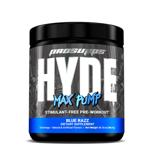 Pro Supps - Hyde Max Pump - Supplements - Blue Razz - Cave Sports Nutrition