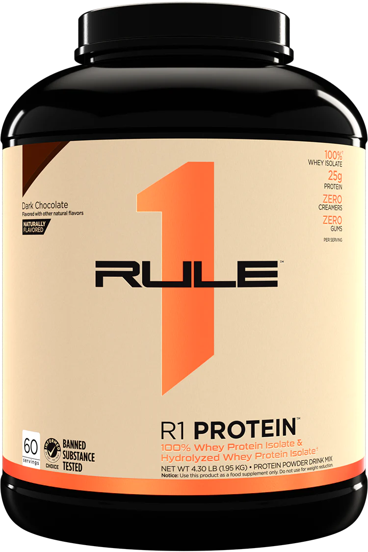 Rule1 Proteins - R1 Protein WPI - Supplements - 5lb - Cave Sports Nutrition