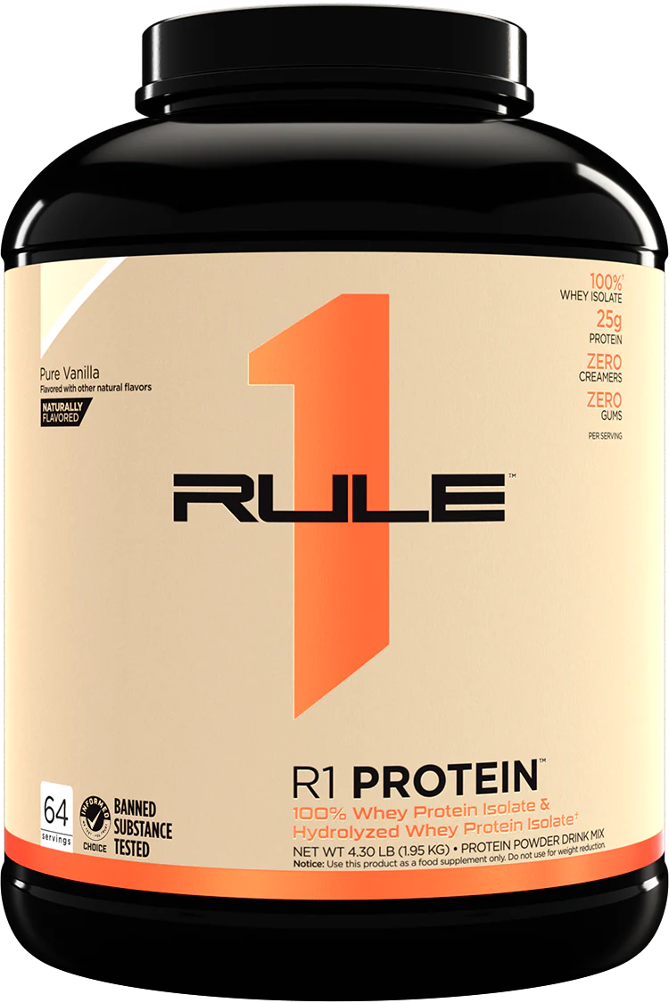Rule1 Proteins - R1 Protein WPI - Supplements - 5lb - Cave Sports Nutrition