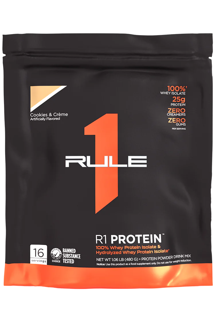 Rule1 Proteins - R1 Protein WPI - Supplements - 1lb - Cave Sports Nutrition