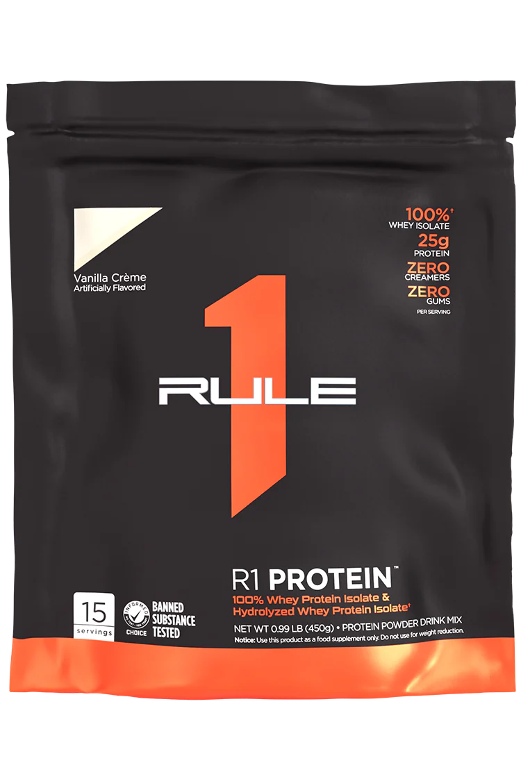 Rule1 Proteins - R1 Protein WPI - Supplements - 1lb - Cave Sports Nutrition
