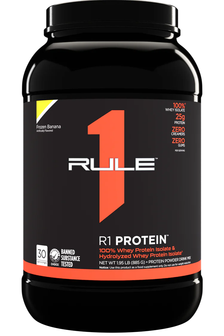 Rule1 Proteins - R1 Protein WPI - Supplements - 2lb - Cave Sports Nutrition