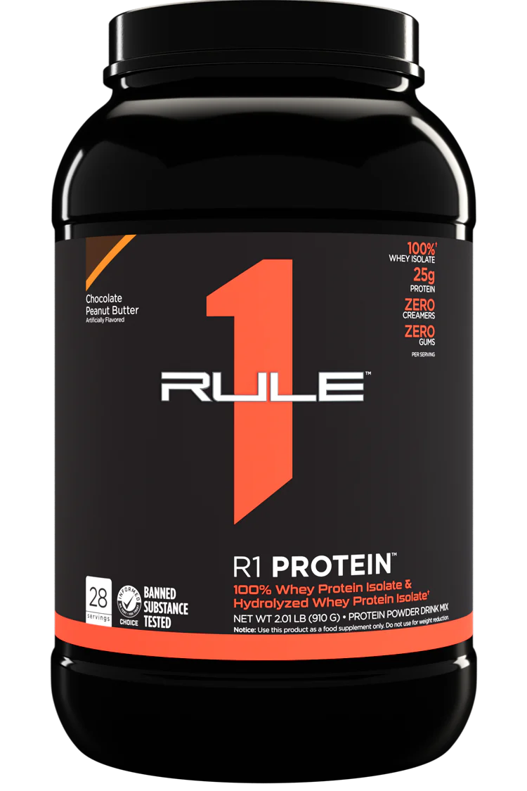 Rule1 Proteins - R1 Protein WPI - Supplements - 2lb - Cave Sports Nutrition