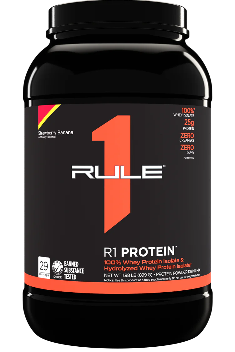Rule1 Proteins - R1 Protein WPI - Supplements - 2lb - Cave Sports Nutrition