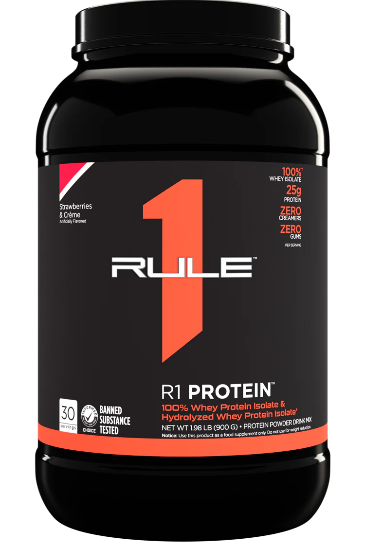 Rule1 Proteins - R1 Protein WPI - Supplements - 2lb - Cave Sports Nutrition