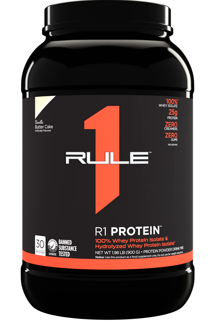 Rule1 Proteins - R1 Protein WPI - Supplements - 2lb - Cave Sports Nutrition