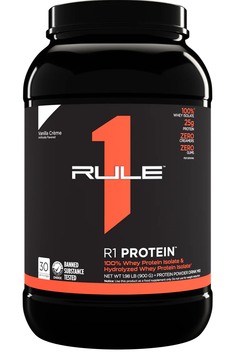 Rule1 Proteins - R1 Protein WPI - Supplements - 2lb - Cave Sports Nutrition