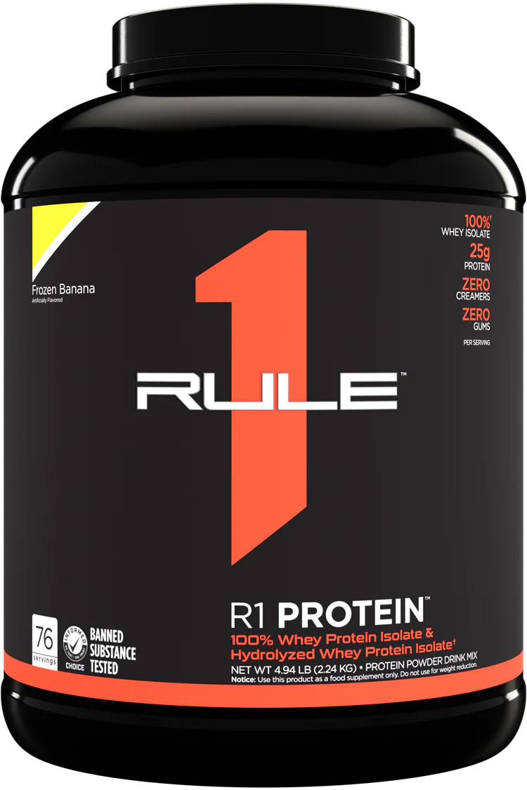 Rule1 Proteins - R1 Protein WPI - Supplements - 5lb - Cave Sports Nutrition