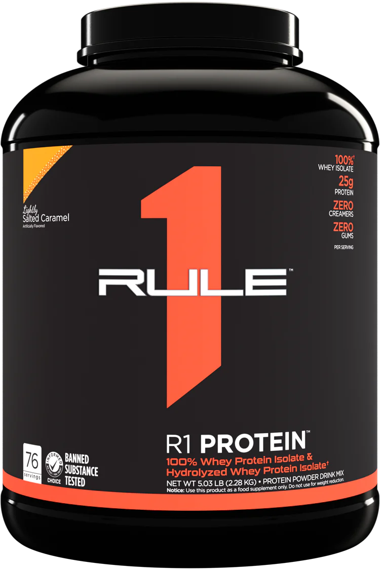 Rule1 Proteins - R1 Protein WPI - Supplements - 5lb - Cave Sports Nutrition