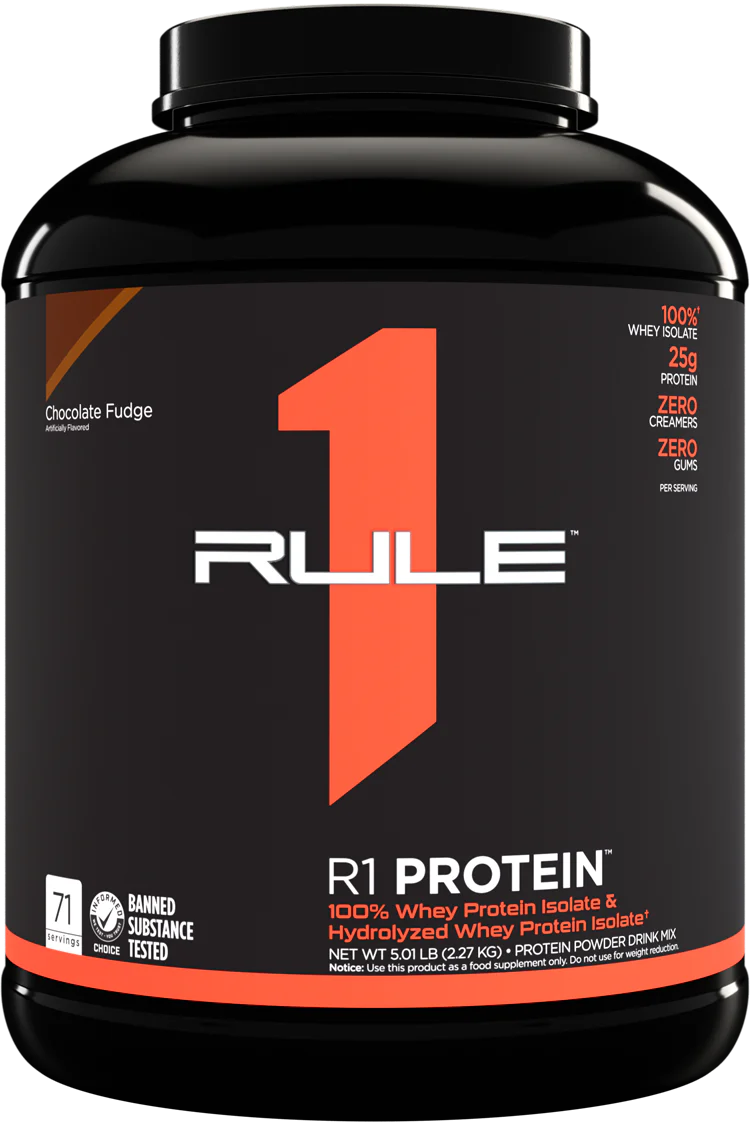 Rule1 Proteins - R1 Protein WPI - Supplements - 5lb - Cave Sports Nutrition