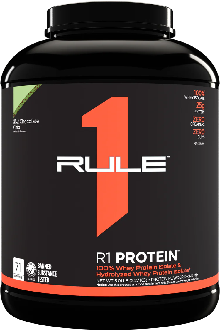 Rule1 Proteins - R1 Protein WPI - Supplements - 5lb - Cave Sports Nutrition